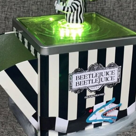 It Cinemark Beetlejuice popcorn bucket with lights